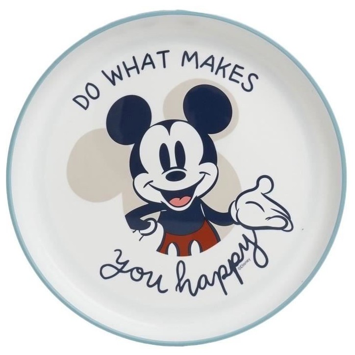Coffret repas - THERMOBABY - 3 pieces - Bol, assiette et gobelet - Minnie