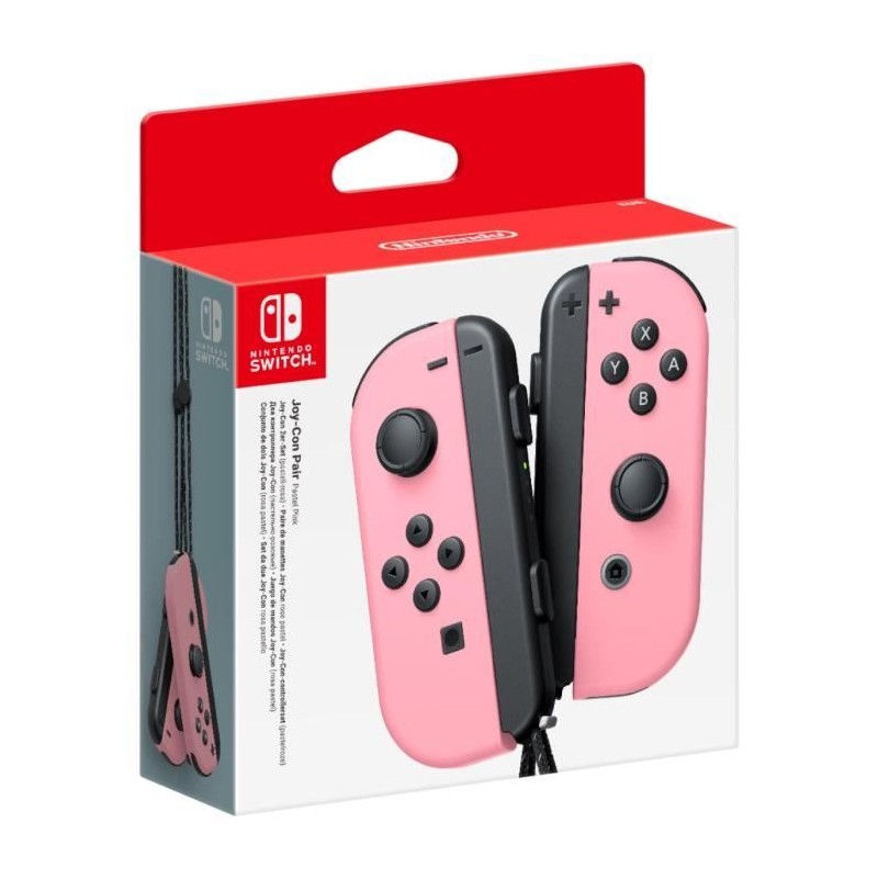 Paire de manettes Joy-Con Rose Pastel pour Nintendo Switch Paire de manettes Joy-Con Rose Pastel pour Nintendo Switch