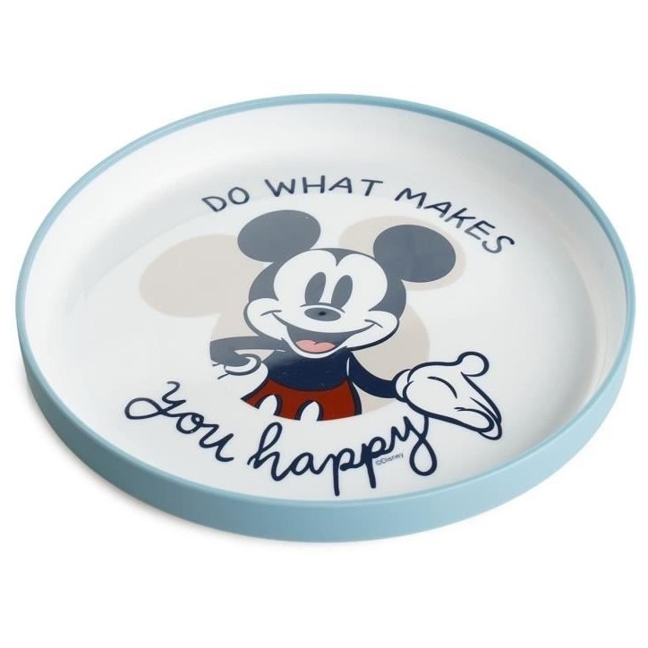 Coffret repas - THERMOBABY - 3 pieces - Bol, assiette et gobelet - Minnie