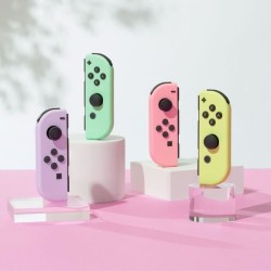 Paire de manettes Joy-Con Rose Pastel & Jaune Pastel pour Nintendo Swi
