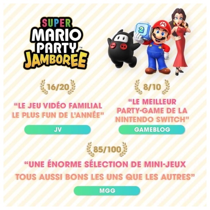 Super Mario Party Jamboree • Jeu Nintendo Switch Super Mario Party Jamboree • Jeu Nintendo Switch