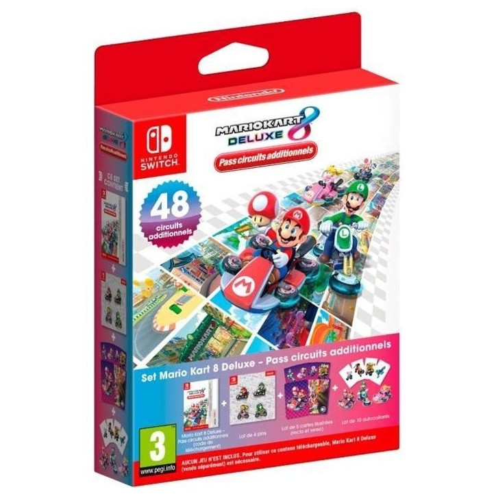 Set Pass Circuits Additionnels de Mario Kart 8 Deluxe • Jeu Nintendo Switch