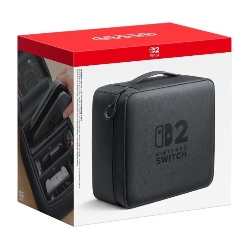 Pochette de transport Tout-en-Un pour Nintendo Switch 2 Pochette de transport Tout-en-Un pour Nintendo Switch 2