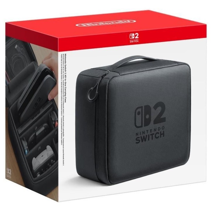 Pochette de transport Tout-en-Un pour Nintendo Switch 2 Pochette de transport Tout-en-Un pour Nintendo Switch 2