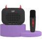 Kit karaoké / Enceinte Bluetooth et micro sans fil - CGV - DIABLO, Effets voix magiques, Autonomie 8h, Recharge USB Kit karaoké / Enceinte Bluetooth et micro sans fil - CGV - DIABLO, Effets voix magiques, Autonomie 8h, Recharge USB
