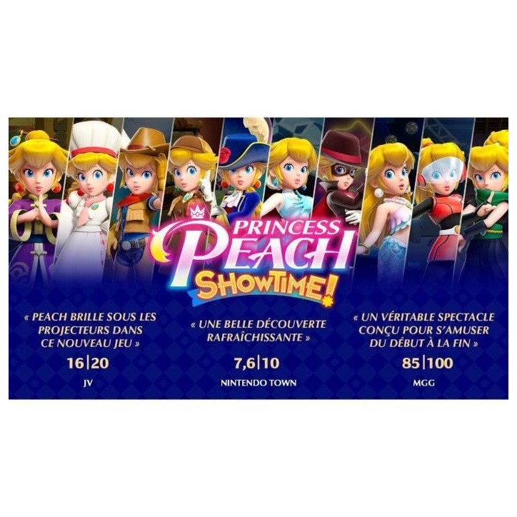 Princess Peach: Showtime ! • Jeu Nintendo Switch Princess Peach: Showtime ! • Jeu Nintendo Switch