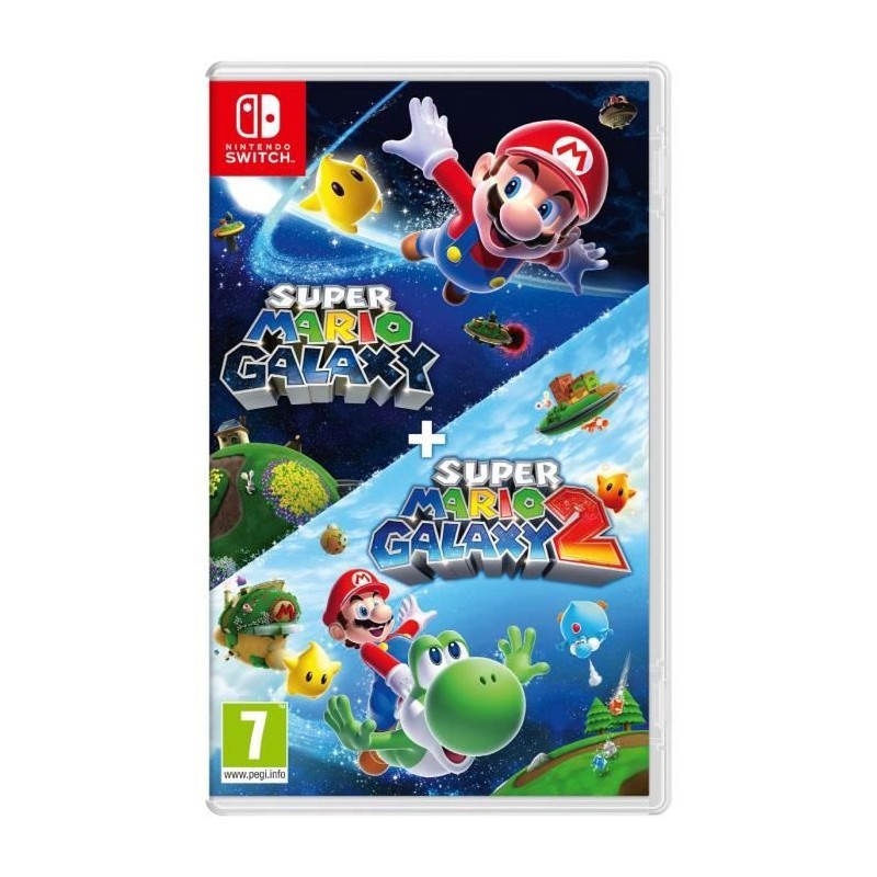 Super Mario Galaxy + Super Mario Galaxy 2 • Jeu Nintendo Switch Super Mario Galaxy + Super Mario Galaxy 2 • Jeu Nintendo Switch