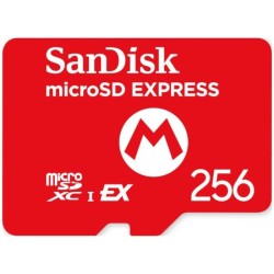 Carte mémoire Micro SD Express 256Go Sandisk pour Nintendo Switch 2