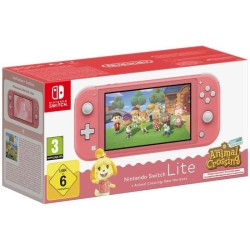 Console portable Nintendo Switch Lite • Corail + Animal Crossing: Ne