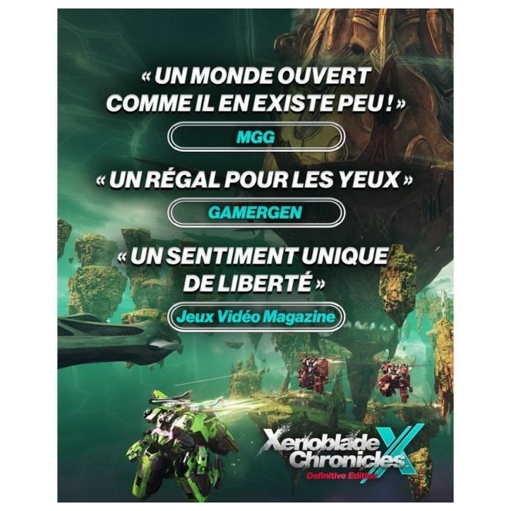 Xenoblade Chronicles X: Definitive Edition • Jeu Nintendo Switch Xenoblade Chronicles X: Definitive Edition • Jeu Nintendo Switch