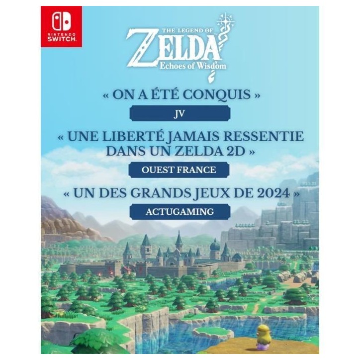 The Legend of Zelda: Echoes of Wisdom • Jeu Nintendo Switch The Legend of Zelda: Echoes of Wisdom • Jeu Nintendo Switch