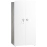 Armoire bébé Nao - MDF - Blanc - 2 portes - 85 x 175 x 56 cm - BABY