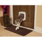 PetSafe- Chatiere a puce électronique PPA19-16145, chatiere a piles, verrouillage a 4 Positions - 22 x 23.9 cm Installation Fac