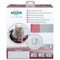 PetSafe- Chatiere a puce électronique PPA19-16145, chatiere a piles, verrouillage a 4 Positions - 22 x 23.9 cm Installation Fac