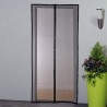 Moustiquaire rideau pour porte magnétique - H220 cm x L100 cm - Polye