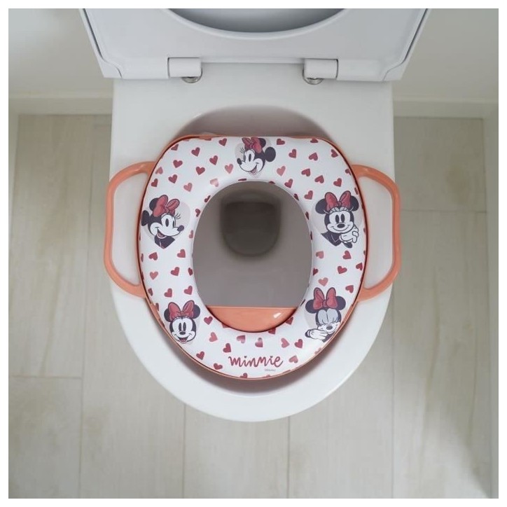 Réducteur WC - THERMOBABY - Confort avec poignées - Minnie