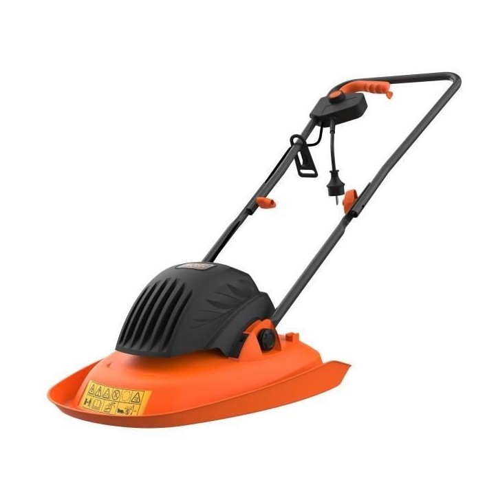 Tondeuse électrique sur coussin filaire - BLACK&DECKER - BEMWH551-QS - 1200W - 30cm de coupe Tondeuse électrique sur coussin filaire - BLACK&DECKER - BEMWH551-QS - 1200W - 30cm de coupe