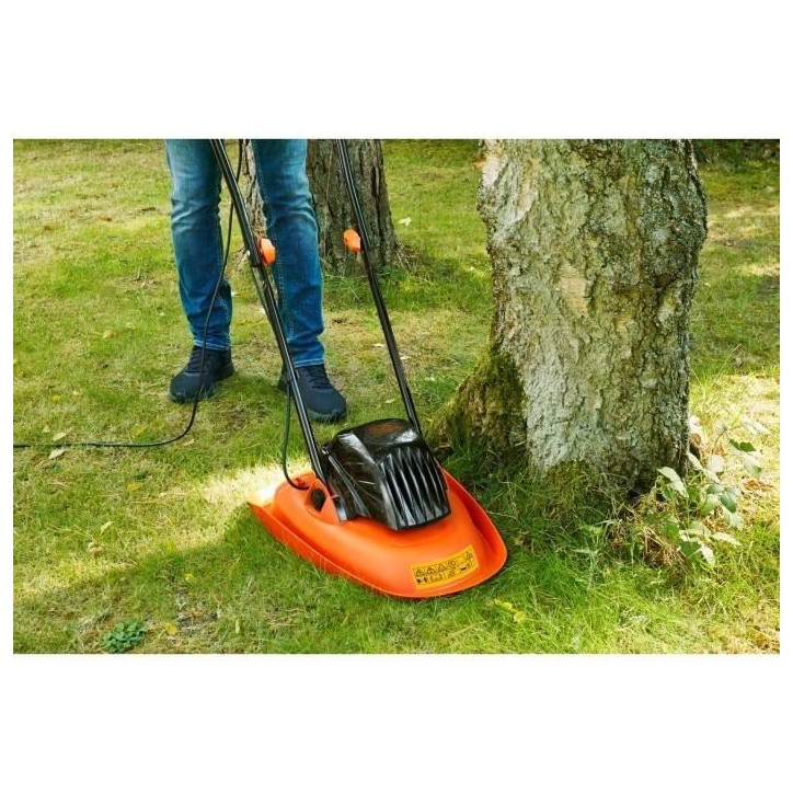 Tondeuse électrique sur coussin filaire - BLACK&DECKER - BEMWH551-QS - 1200W - 30cm de coupe Tondeuse électrique sur coussin filaire - BLACK&DECKER - BEMWH551-QS - 1200W - 30cm de coupe