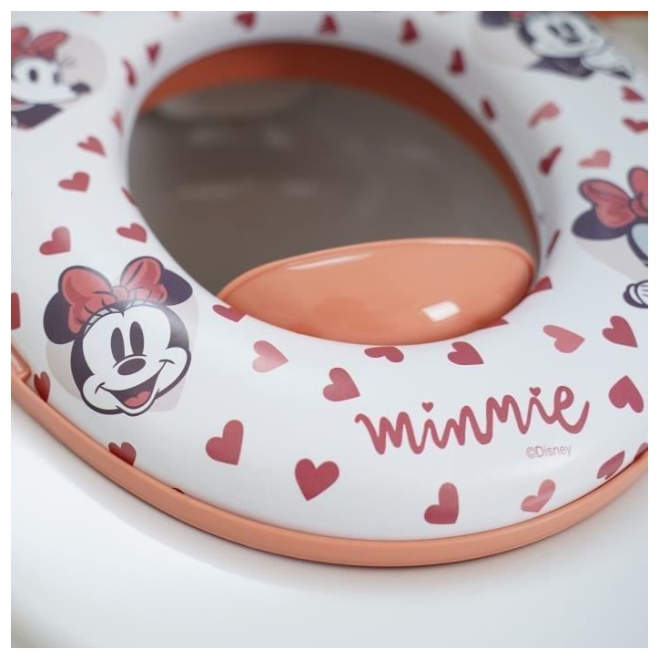 Réducteur WC - THERMOBABY - Confort avec poignées - Minnie