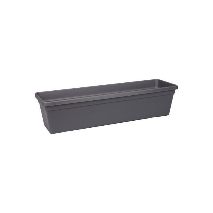 ELHO Balconniere GREEN BASICS - 6L - L 16,5 x P 39 x H 13,7 cm - Extérieur & Balcon - Vivre noir ELHO Balconniere GREEN BASICS - 6L - L 16,5 x P 39 x H 13,7 cm - Extérieur & Balcon - Vivre noir