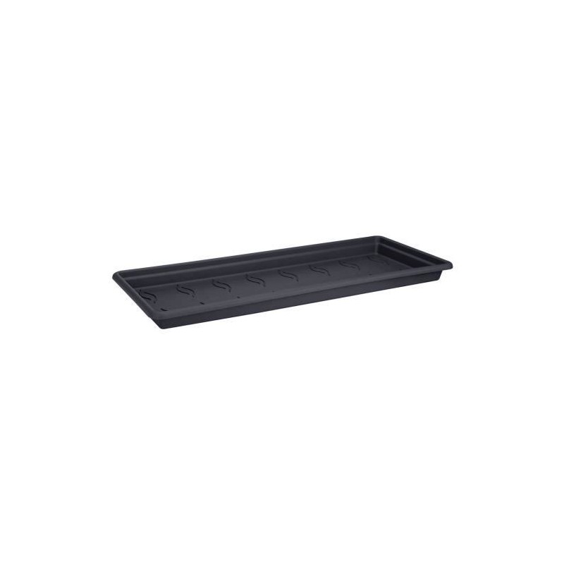 ELHO Soucoupe pour jardiniere Green Basics 60 - Vivre noir - Extérieu ELHO Soucoupe pour jardiniere Green Basics 60 - Vivre noir - Extérieu
