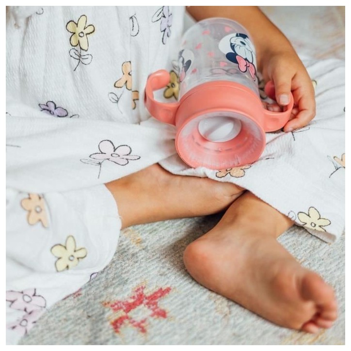 Tasse d'apprentissage - THERMOBABY - 360 degrés - Avec disque antifuite - Minnie Tasse d'apprentissage - THERMOBABY - 360 degrés - Avec disque antifuite - Minnie