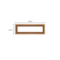 Encadrement Mouluré - NORDLINGER PRO - 20 x 60 cm - 42 x 14 mm - FSC