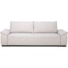 Canapé convertible avec coffre - 3 a 4 places - NORMAN - Tissu beige