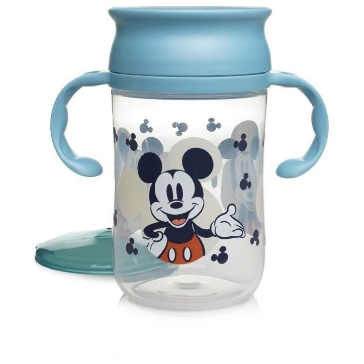 Tasse d'apprentissage - THERMOBABY - 360 degrés - Avec disque antifuite - Minnie Tasse d'apprentissage - THERMOBABY - 360 degrés - Avec disque antifuite - Minnie