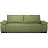 Canapé convertible avec coffre - 3 a 4 places - NORMAN - Tissu olive