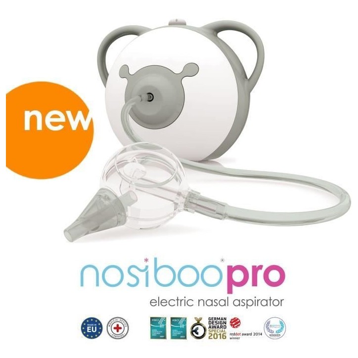 NOSIBOO Pro Mouche bébé électrique - Gris NOSIBOO Pro Mouche bébé électrique - Gris