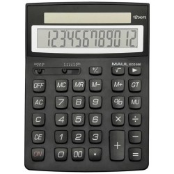 Maul ECO 950 Calculatrice de bureau noir Ecran: 12 solaire (l x H x P)