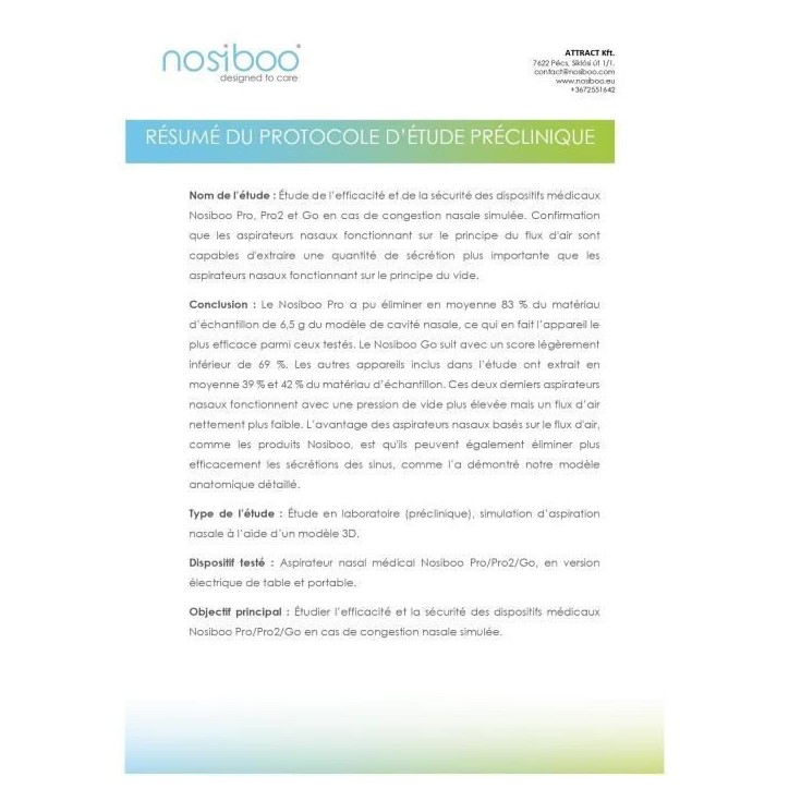 NOSIBOO - Go mouche bébé portable électrique NOSIBOO - Go mouche bébé portable électrique