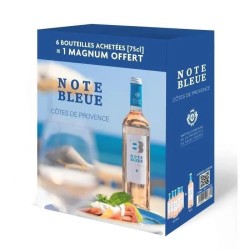 Note Bleue 2024 Côtes de Provence - Vin rosé de Provence - 6x75 cl +