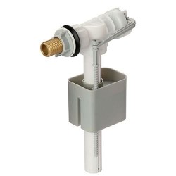 Robinet flotteur latéral pour réservoir WC - NOVOBAIN - Embout en la