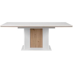 Table extensible - ARONA - Rectangulaire - 10 personnes - 160/200 x 76