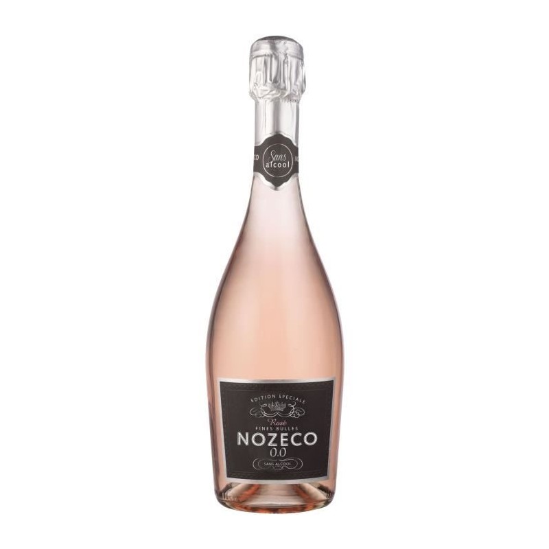 Nozeco - Brut Rosé - Boisson gazeuse desalcolisée
