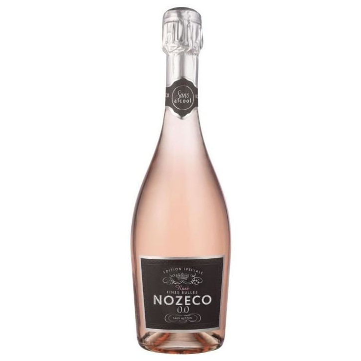Nozeco - Brut Rosé - Boisson gazeuse desalcolisée