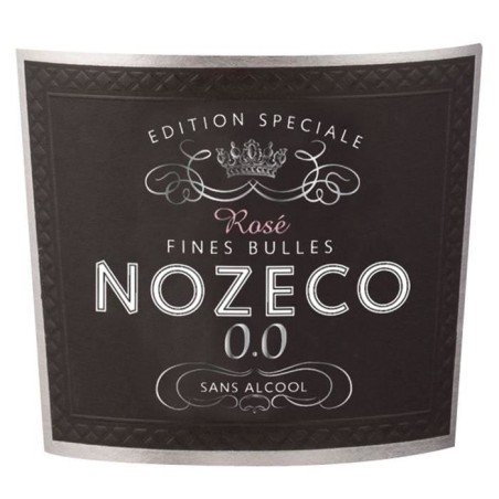 Nozeco - Brut Rosé - Boisson gazeuse desalcolisée
