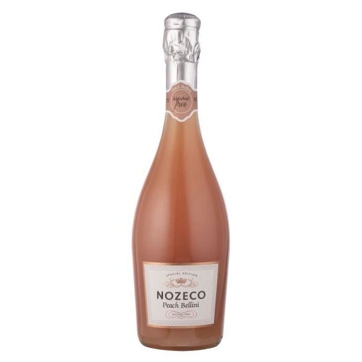 Nozeco - Peach Bellini - Boisson gazeuse desalcolisée