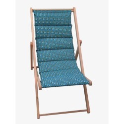JARDIN PRIVE Chilienne matelassée Douala - Toile amovible - Structure