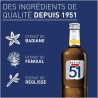 Pastis 51 - Apéritif anisé - Pastis de Marseille - 45,0% Vol. - 450c