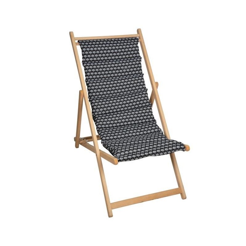 JARDIN PRIVE Chilienne matelassée Helsinki - Toile amovible - Structu