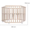Parc bébé hegaxonal - ROBA - LIEBHABEAR - Réglable en hauteur - Fon