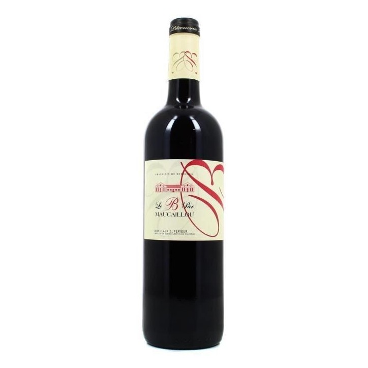B par Maucaillou 2021 Bordeaux supérieur vin rouge de Bordeaux B par Maucaillou 2021 Bordeaux supérieur vin rouge de Bordeaux