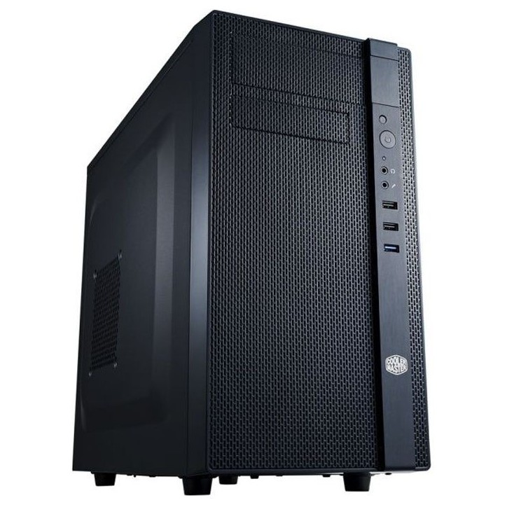 COOLER MASTER LTD BOITIER PC N 200 - Noir - Format Micro ATX (NSE-200-KKN1)