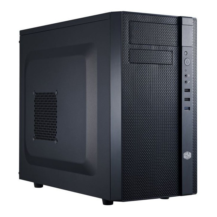 COOLER MASTER LTD BOITIER PC N 200 - Noir - Format Micro ATX (NSE-200-KKN1)