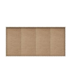 Buffet bas PILVI - 4 portes et 2 tiroirs - Blanc mat - L 162,3 x P 34,