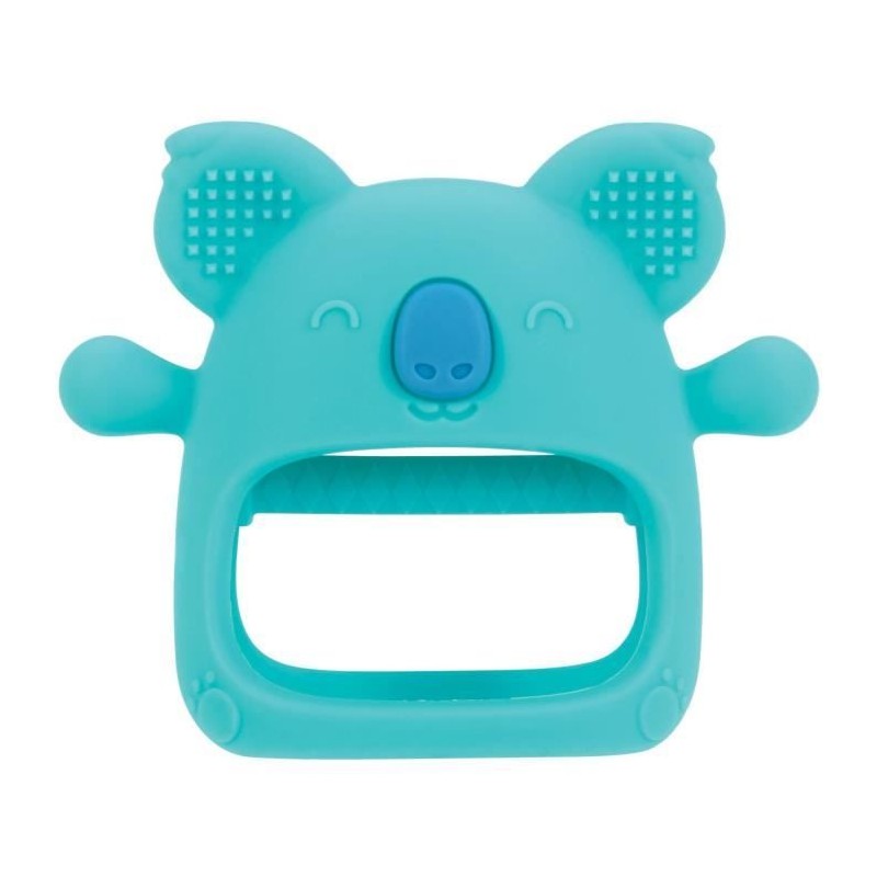 Moufle gants de dentition - NUBY - Koala - Silicone - Bleu