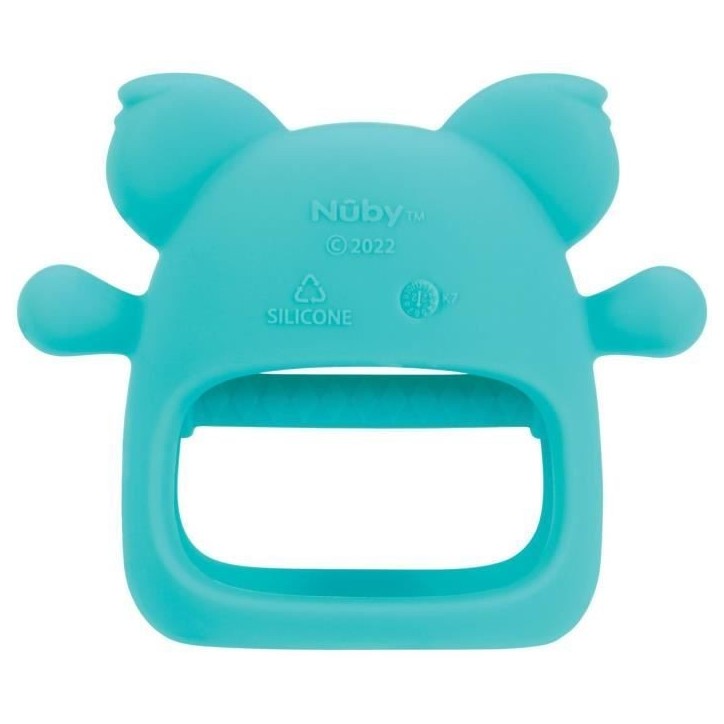 Moufle gants de dentition - NUBY - Koala - Silicone - Bleu Moufle gants de dentition - NUBY - Koala - Silicone - Bleu